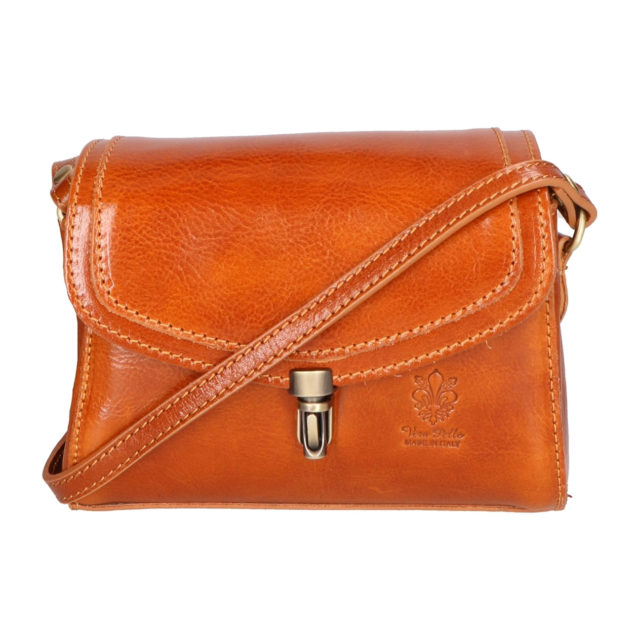 Borsa a tracolla Faye da donna In Vera pelle Made in Italy 18x13x5 cm