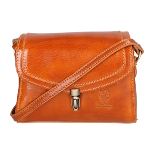 Borsa a tracolla Faye da donna In Vera pelle Made in Italy 18x13x5 cm