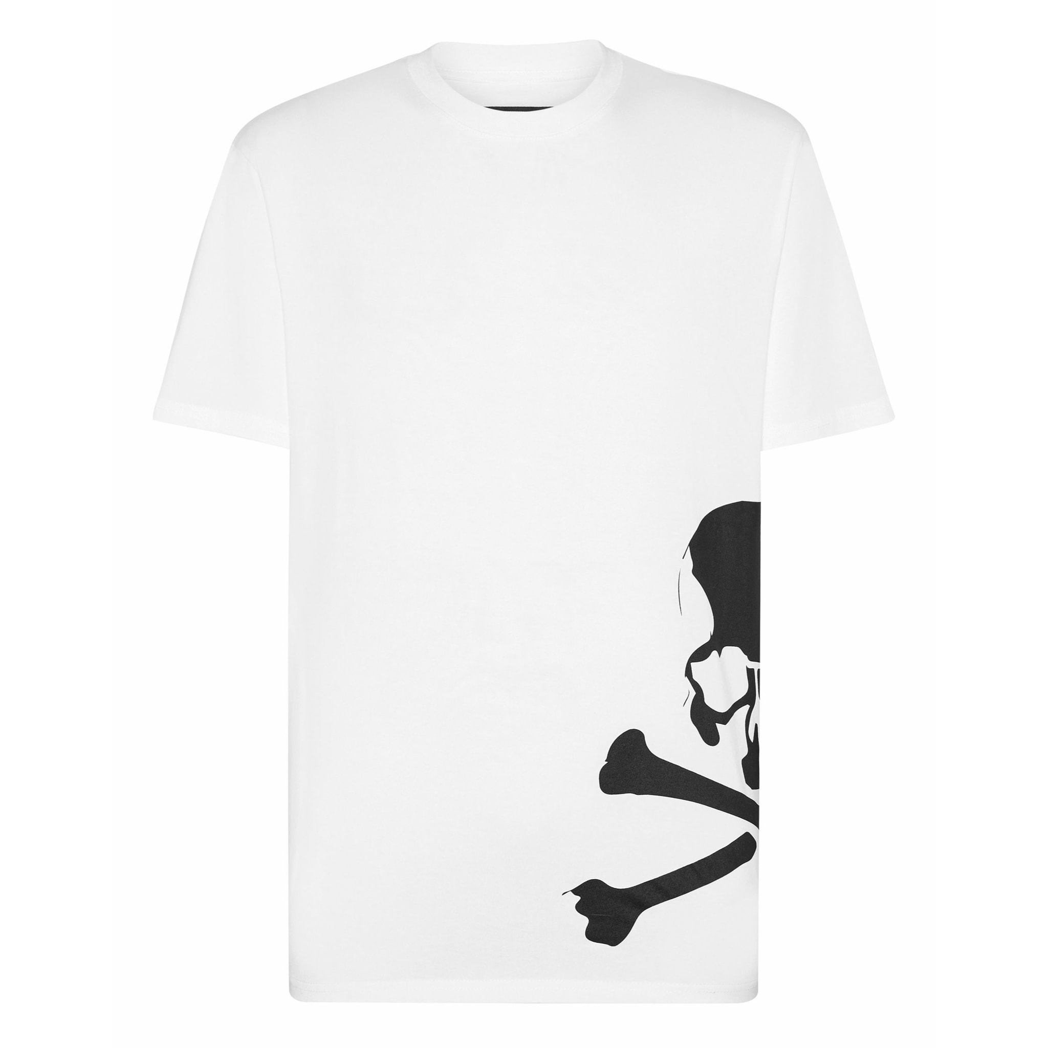 PHILIPP PLEIN Camiseta de cuello redondo y manga corta SKULL
