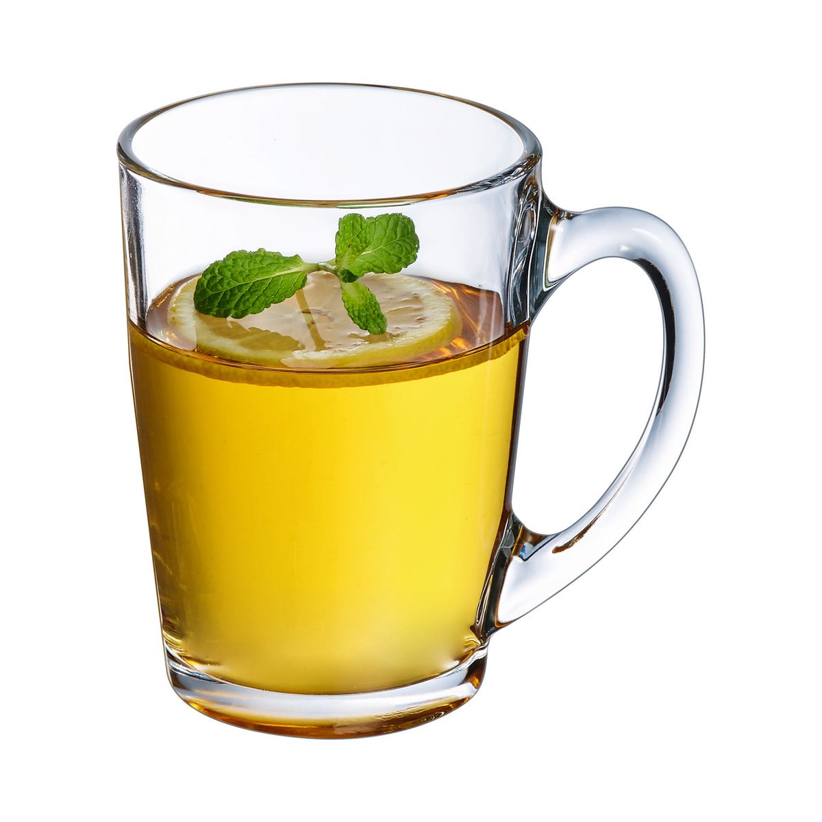 6 mugs de vidrio transparentes 32 cl New Morning - Luminarc