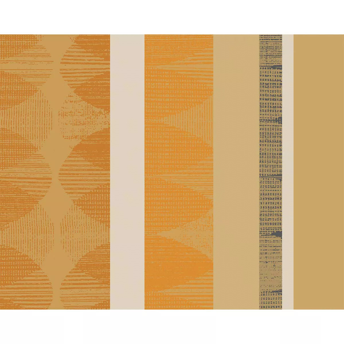 Set pur coton enduit motif jacquard Mille edo cuir