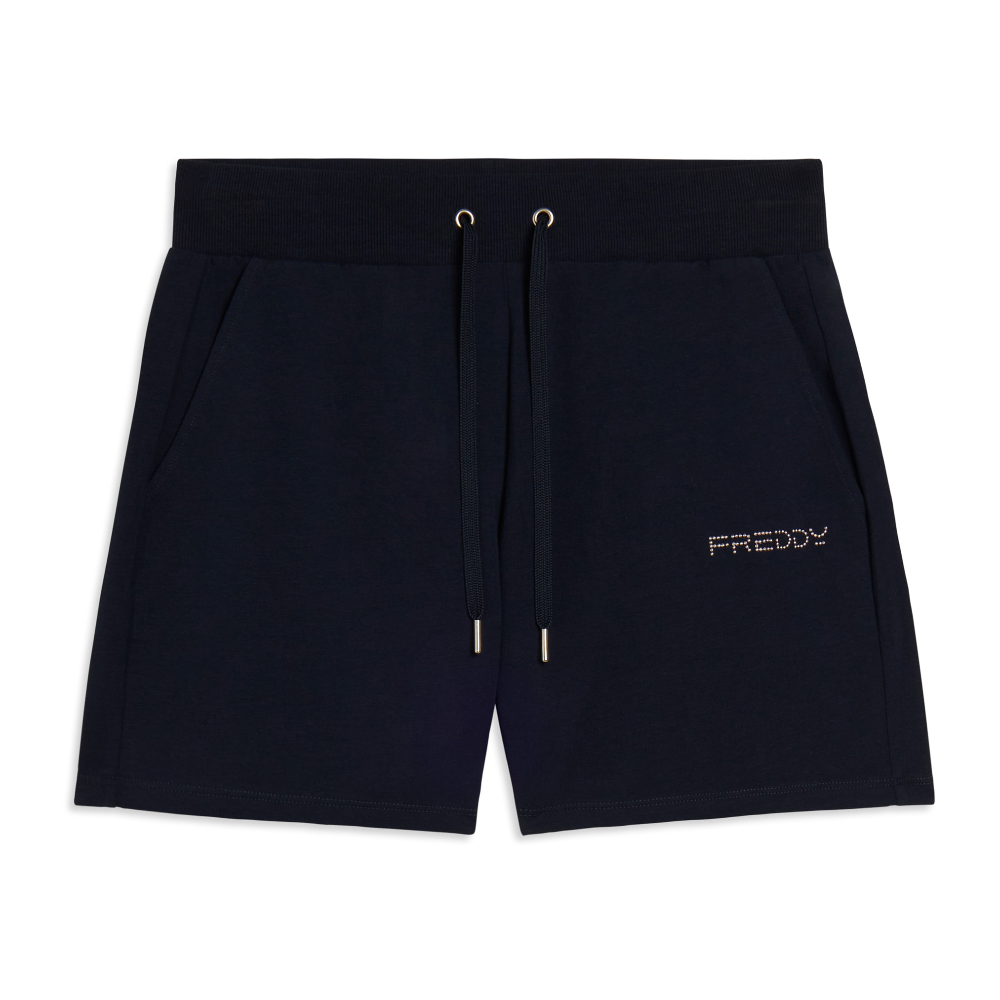 Pantaloncini Sportivi in Jersey con Coulisse e Logo FREDDY