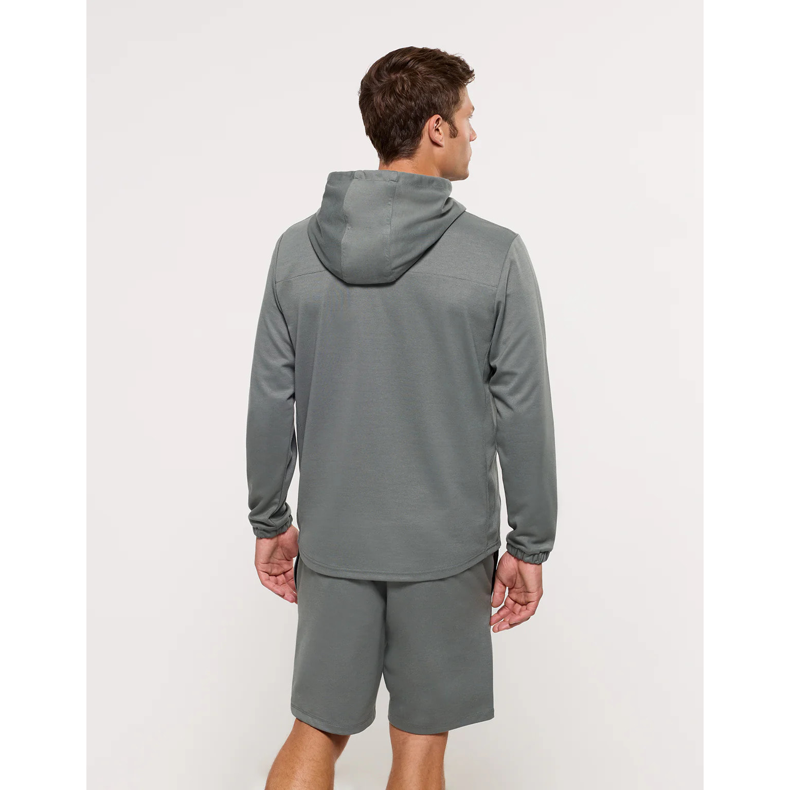 Sudadera con Capucha Caqui - Sagle