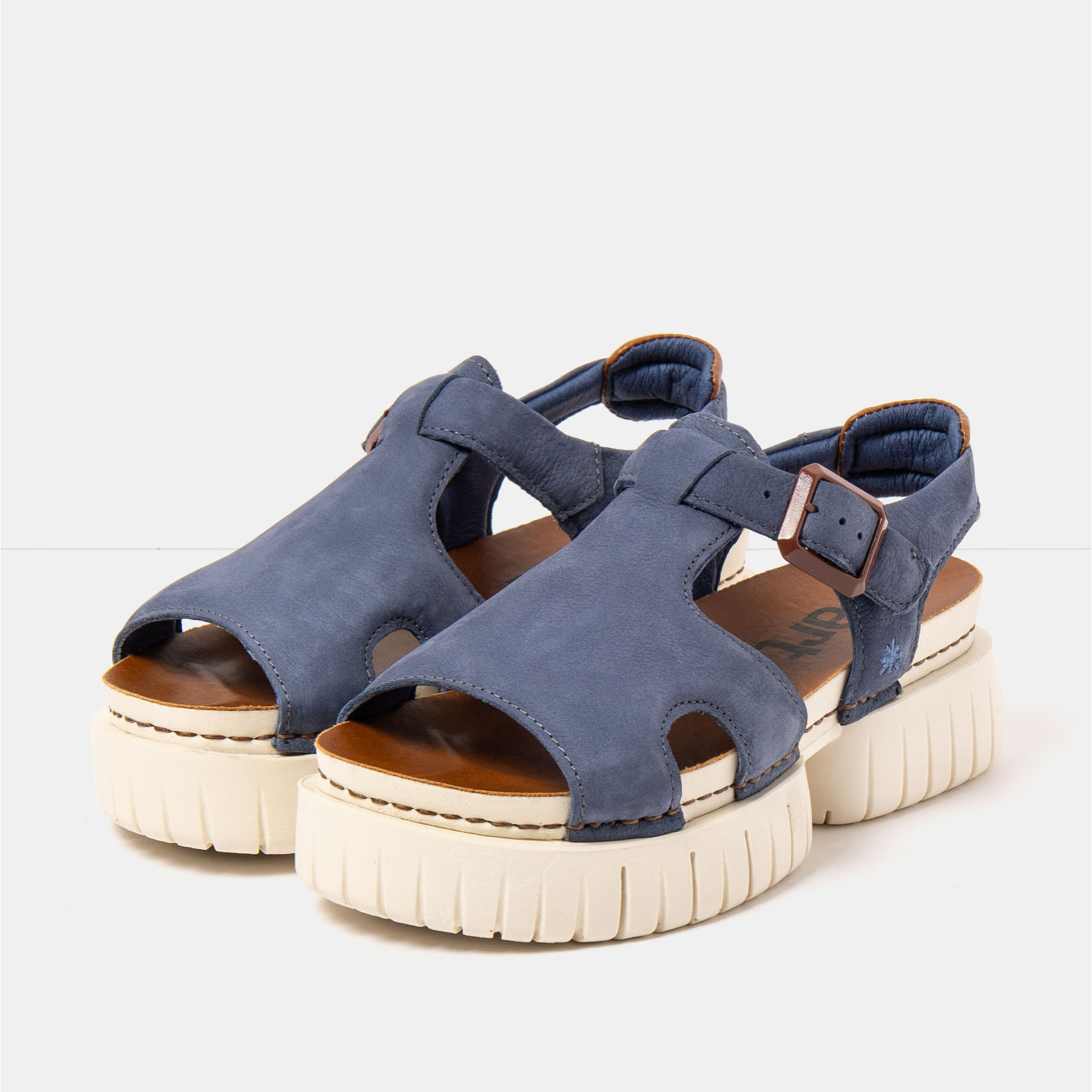 Sandalias 1882 NOBUCK OCEAN/ MADEIRA color Ocean