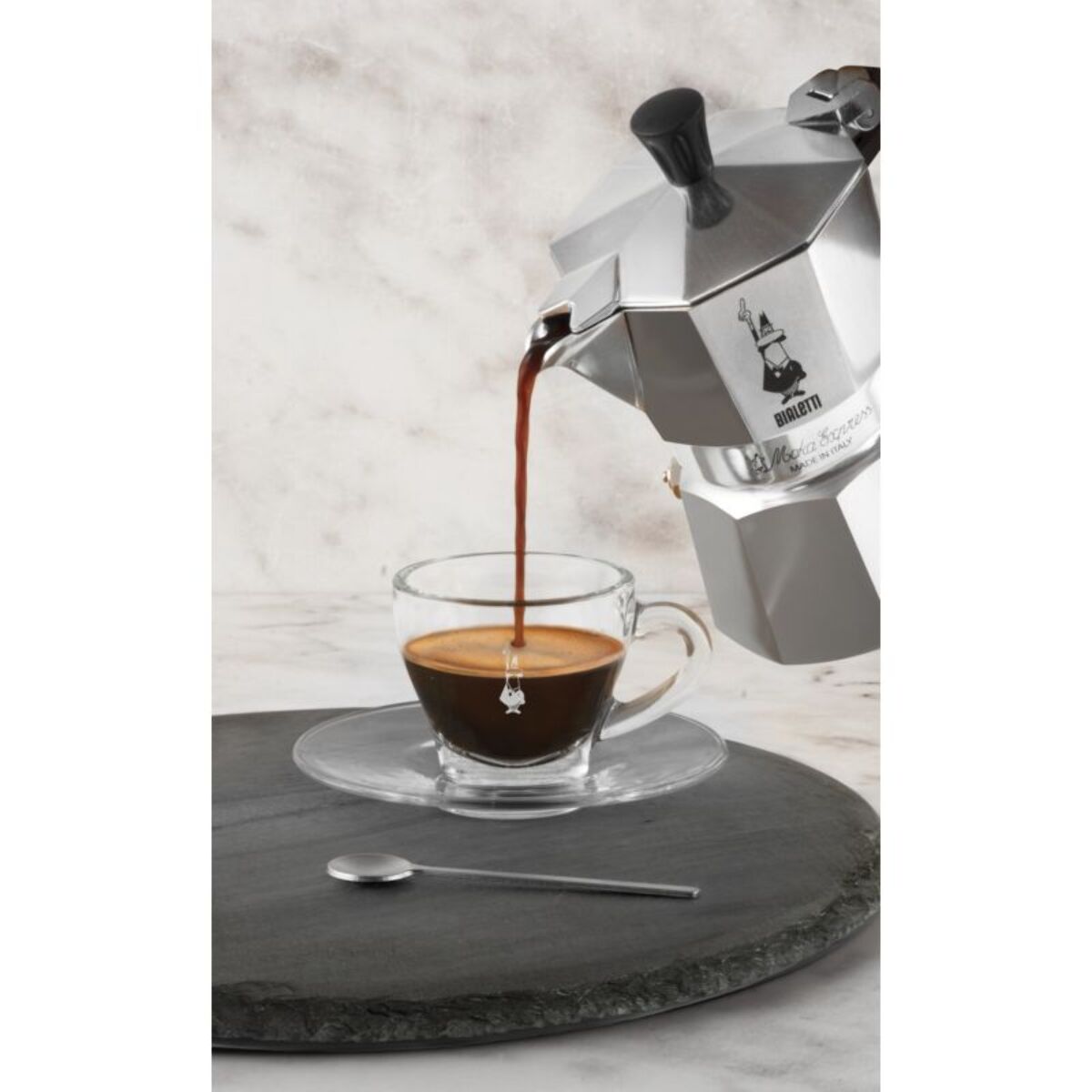Cafetière italienne BIALETTI Moka Express Argent - capacité 6 tasses