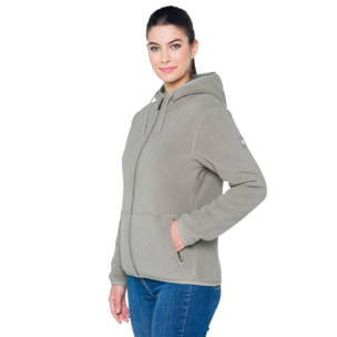 Chaqueta Sudadera reversible con capucha Hot Buttered Odette caqui