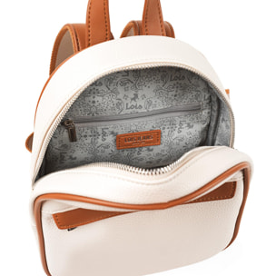 Bolso Mochila Mujer Lois Chandler Beige