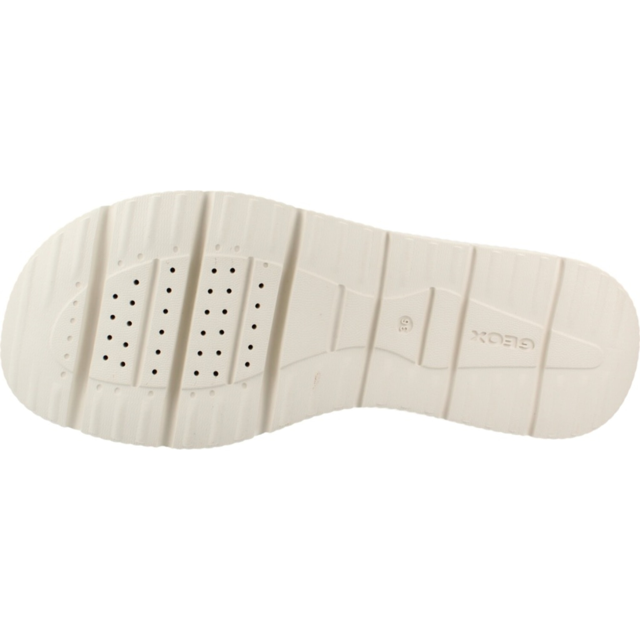 Sandalias Niña de la marca GEOX  modelo J SANDAL KODETTE GIR BLANCO