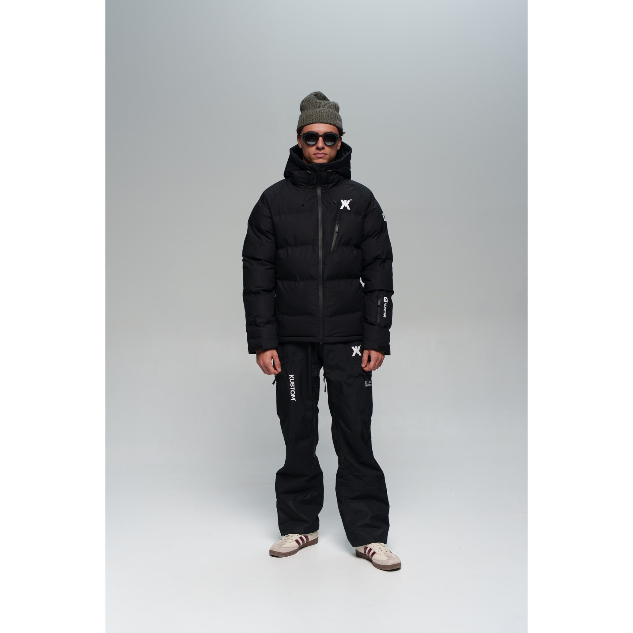 Chaqueta aislante para hombre KUSTOM SOLARA Insulated - Negro