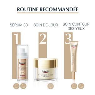 Hyaluron-Filler + Elasticity SPF20 - Soin Anti-Age Contour des Yeux 15 ml