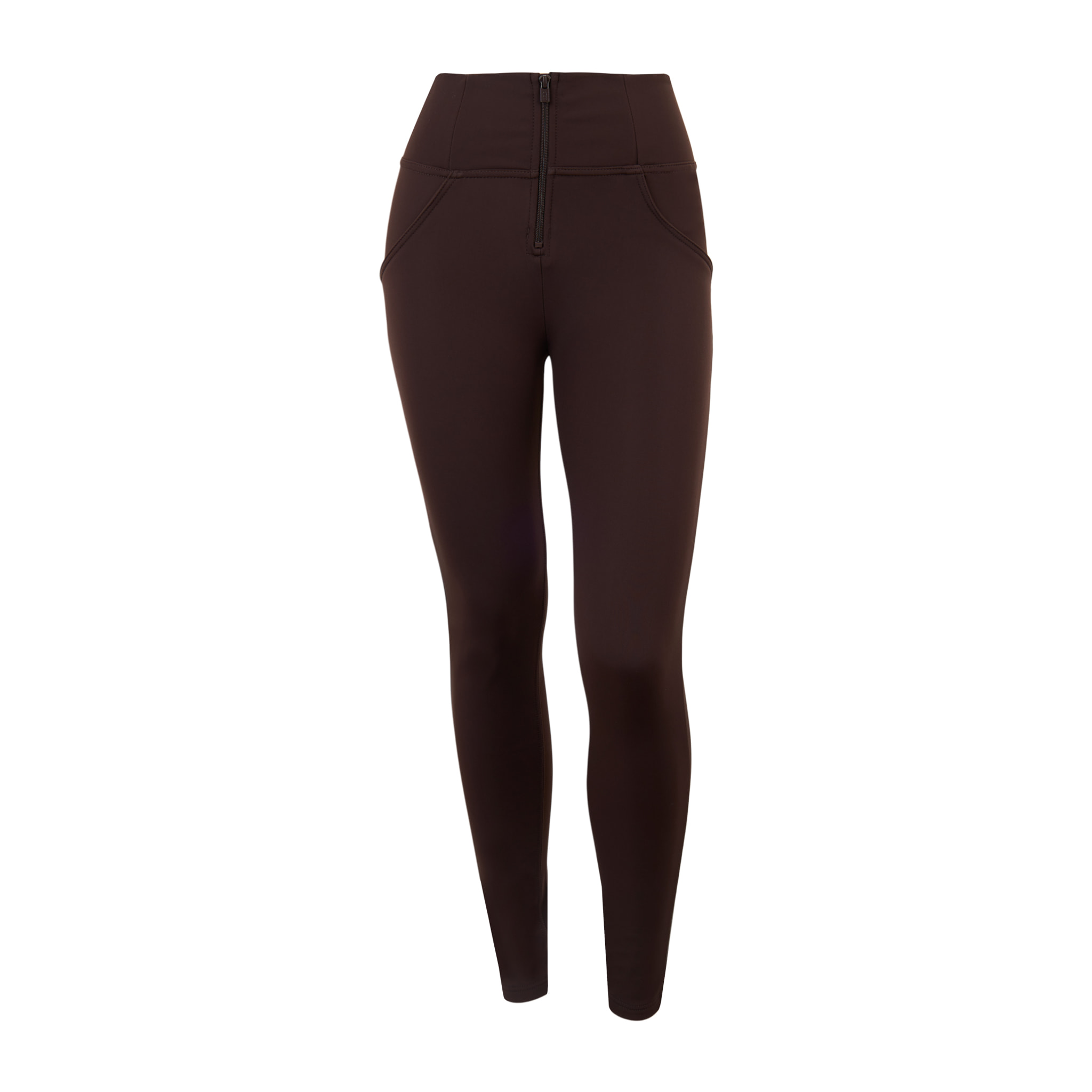 Pantaloni push up WR.UP® superskinny garzati vita alta