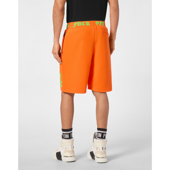 PHILIPP PLEIN Sport Shorts SKULL&BONES