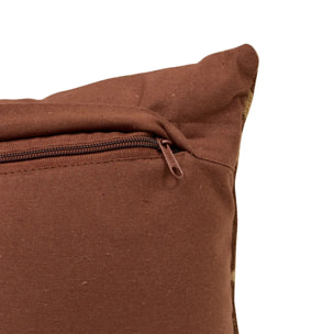 Coussin Hary marron 50x30cm
