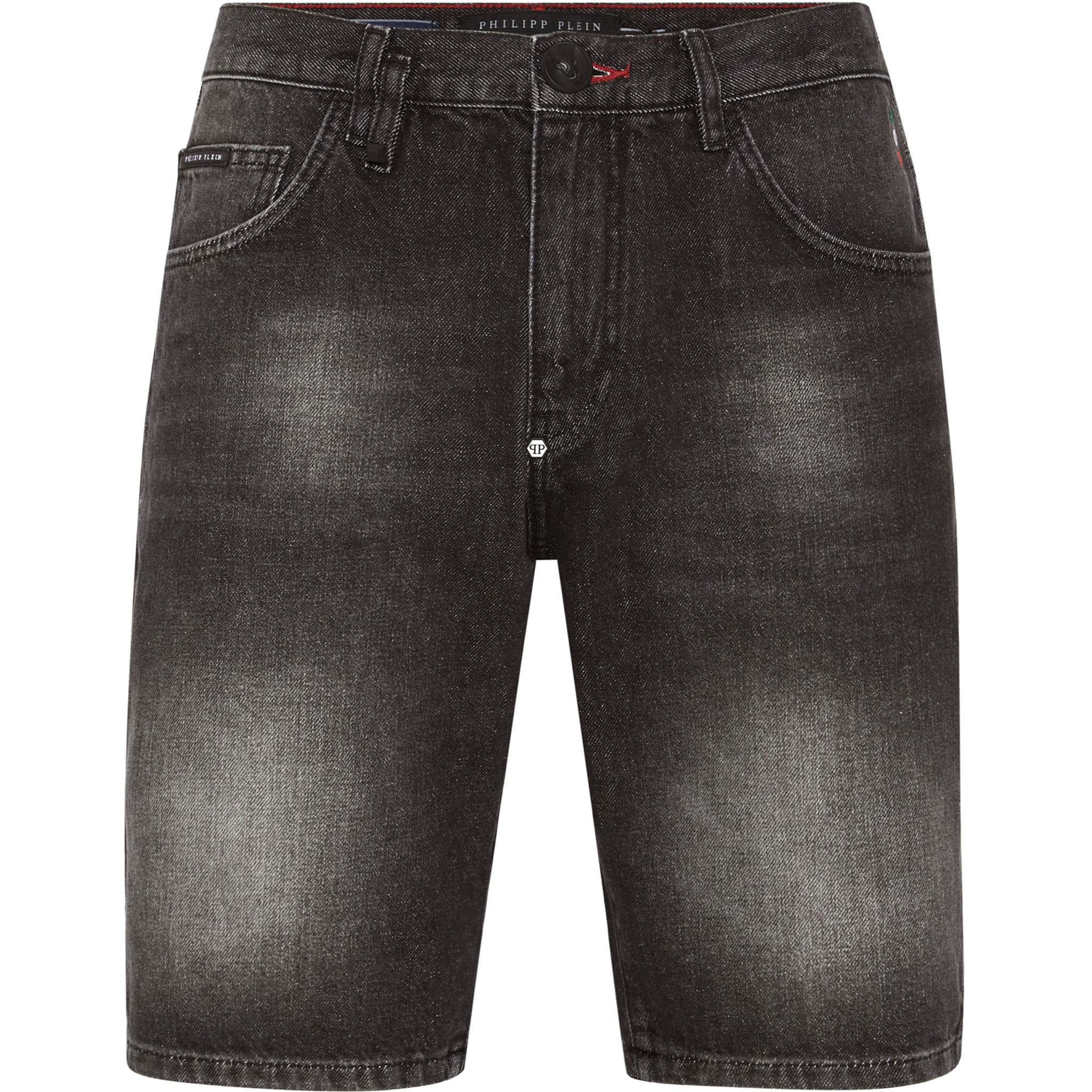 PHILIPP PLEIN Pantalones cortos vaqueros