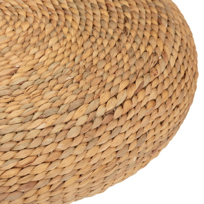 Puf "Wond", jacinto de agua tejido D55 cm