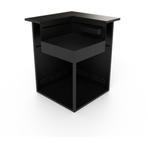 Meuble d'angle FORGE ADOUR SAAF CBN angle acier fermé Comptoir