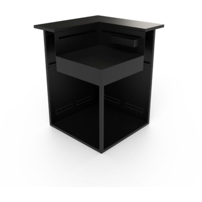Meuble d'angle FORGE ADOUR SAAF CBN angle acier fermé Comptoir