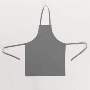 Tablier 100% lin Antracithe - 110x69 cm
