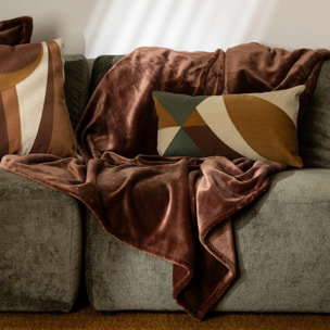 Coussin Hary vert 30x50cm