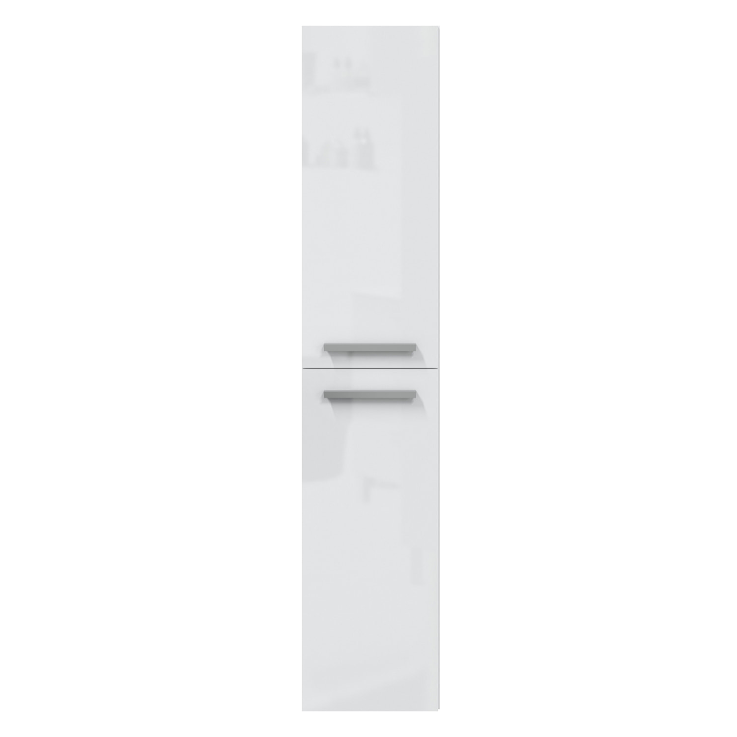 Columna de baño Alise 2p color Blanco Lacado, 30 cm (ancho) x 25 cm (fondo) x 150 cm (alto)