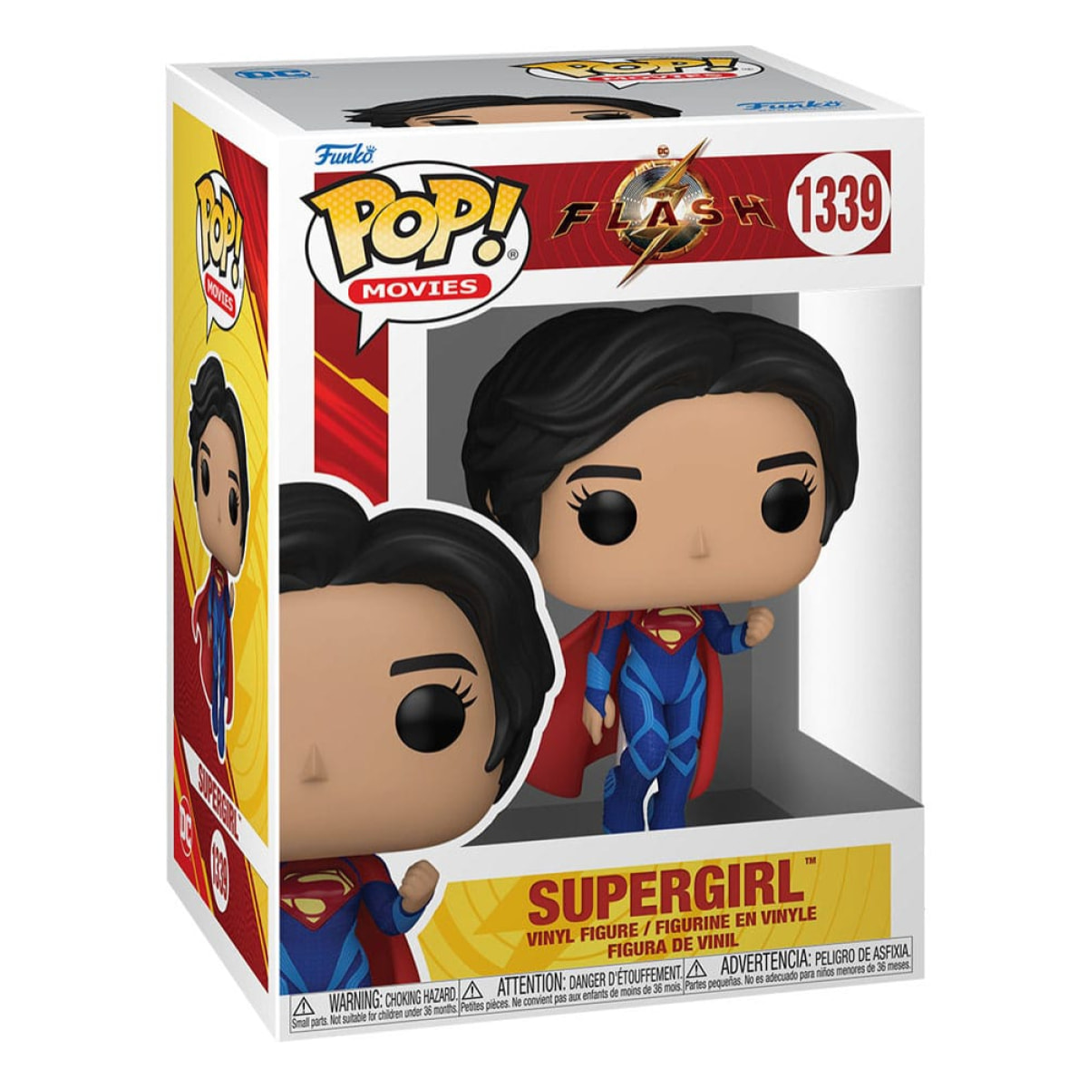 The Flash Supergirl Pop Movies Vinile Figura 9 Cm Funko