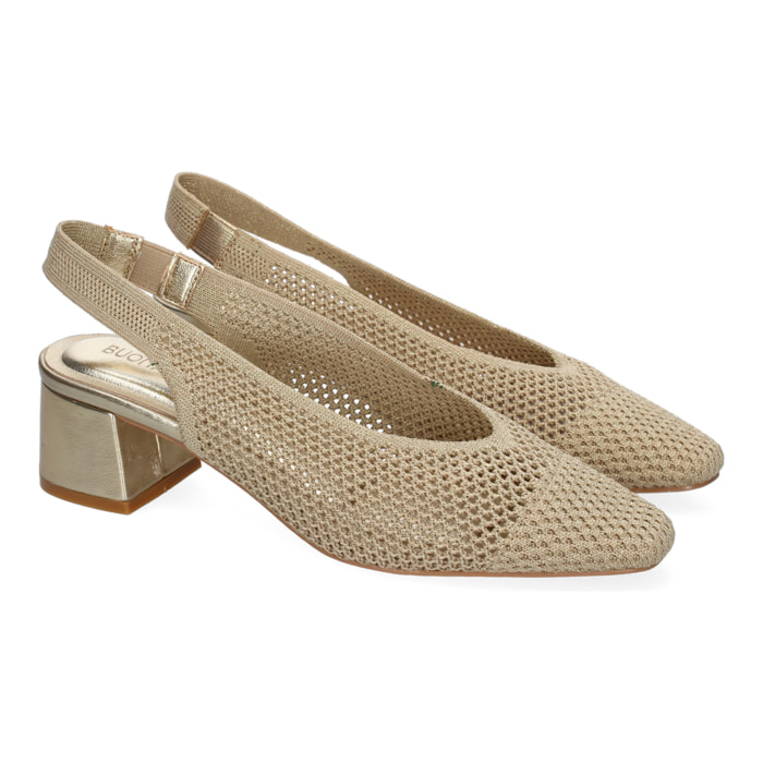 Zapato de tacon para Mujer, Comodo, Estilo Salon, de Punta Fina, Calados