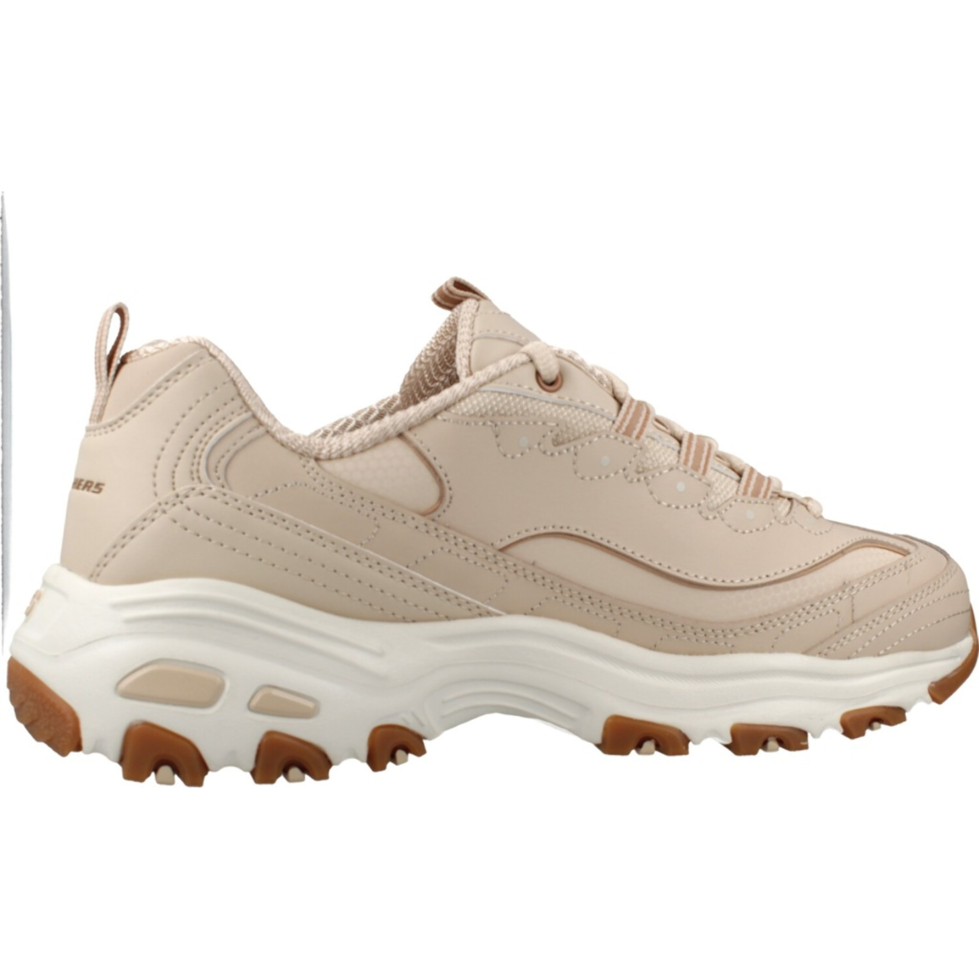 Sneakers De  Mujer 149807s Beis
