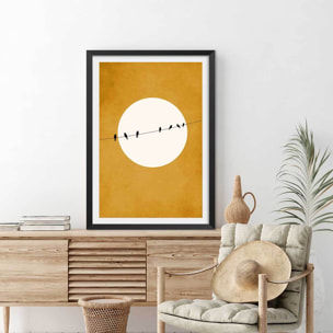 Affiche dessin ""Gazouillis"" Affiche seule