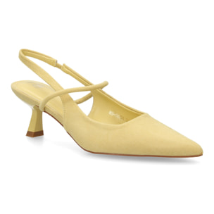 Zapatos de tacon destalonados elegantes