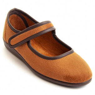Slippers de Cuña - Marron - Altura: 3 cm