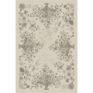 Tovaglia floreale antimacchia e lavabile 100% polylino TOILE