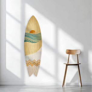 Planche de surf décorative Malibu Tableau alu Dibond