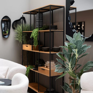 Étagère Bologna nature 200x125cm Kare Design