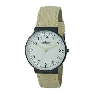 Reloj Arabians HNA2236B Hombre Analogico Cuarzo con Correa de Textil