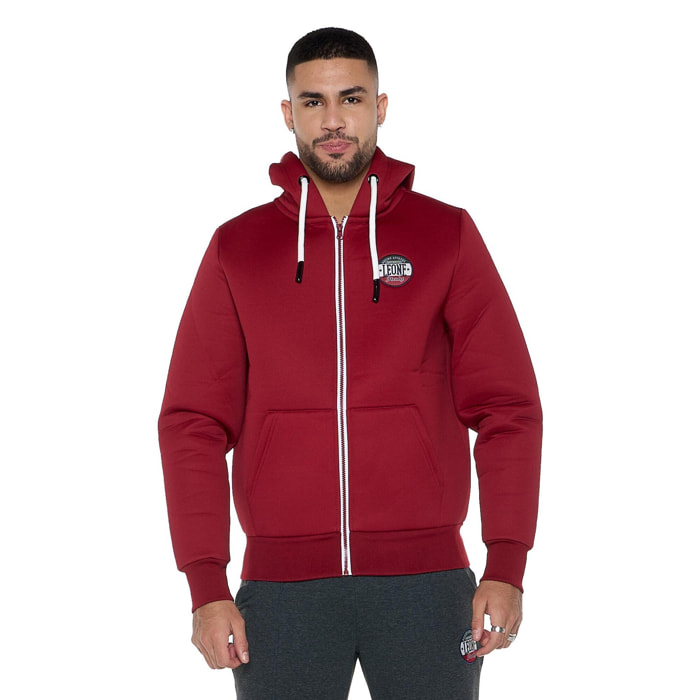 Giacca da uomo in neoprene piquet "Varsity"