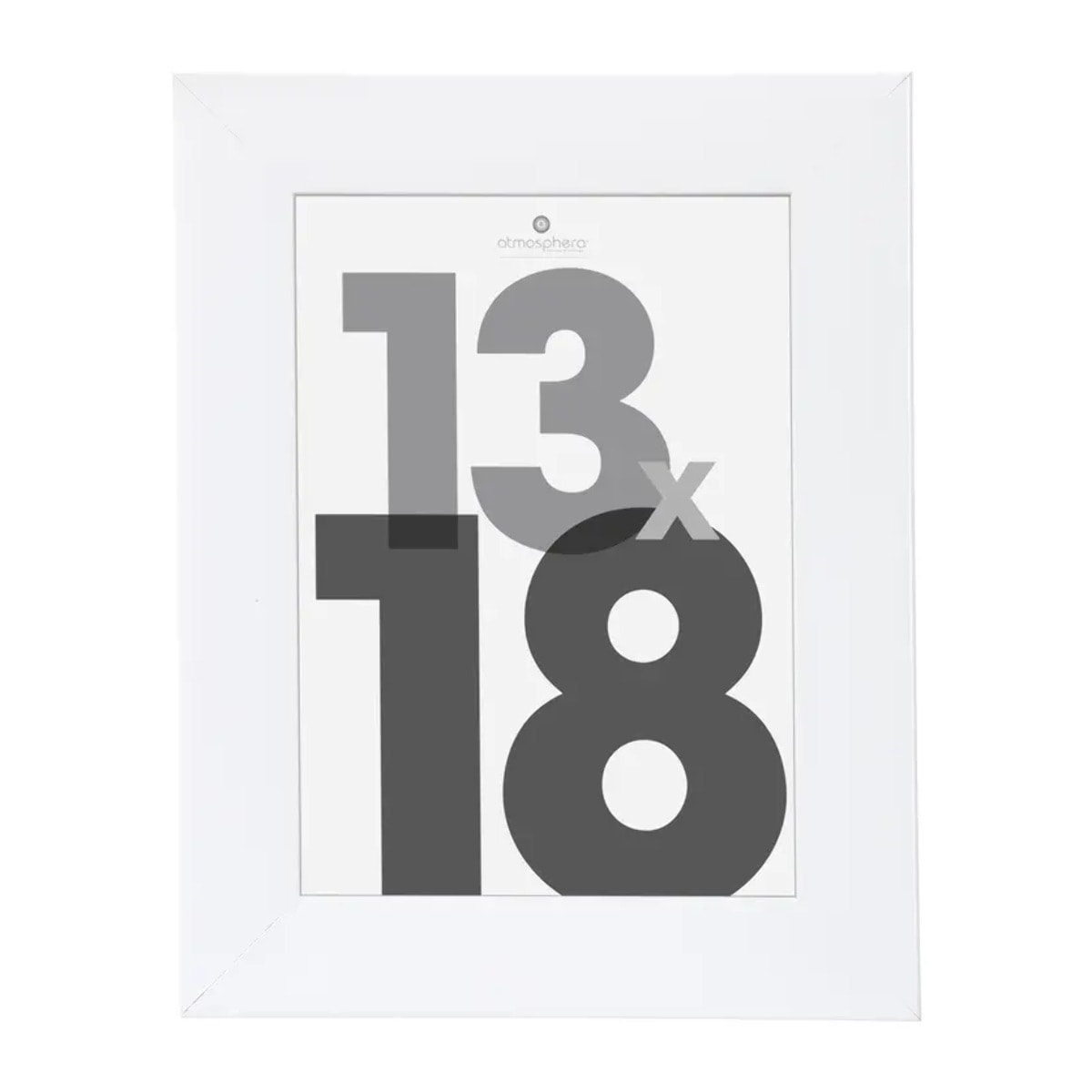 Cadre photo "Lise" blanc 13x18cm