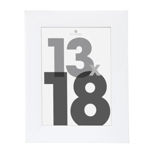 Cadre photo "Lise" blanc 13x18cm
