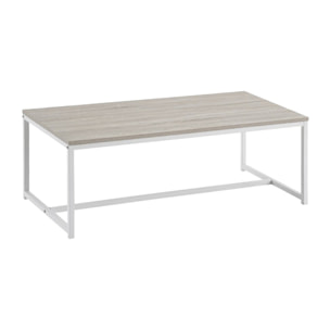 Table basse agar blanc 100cm