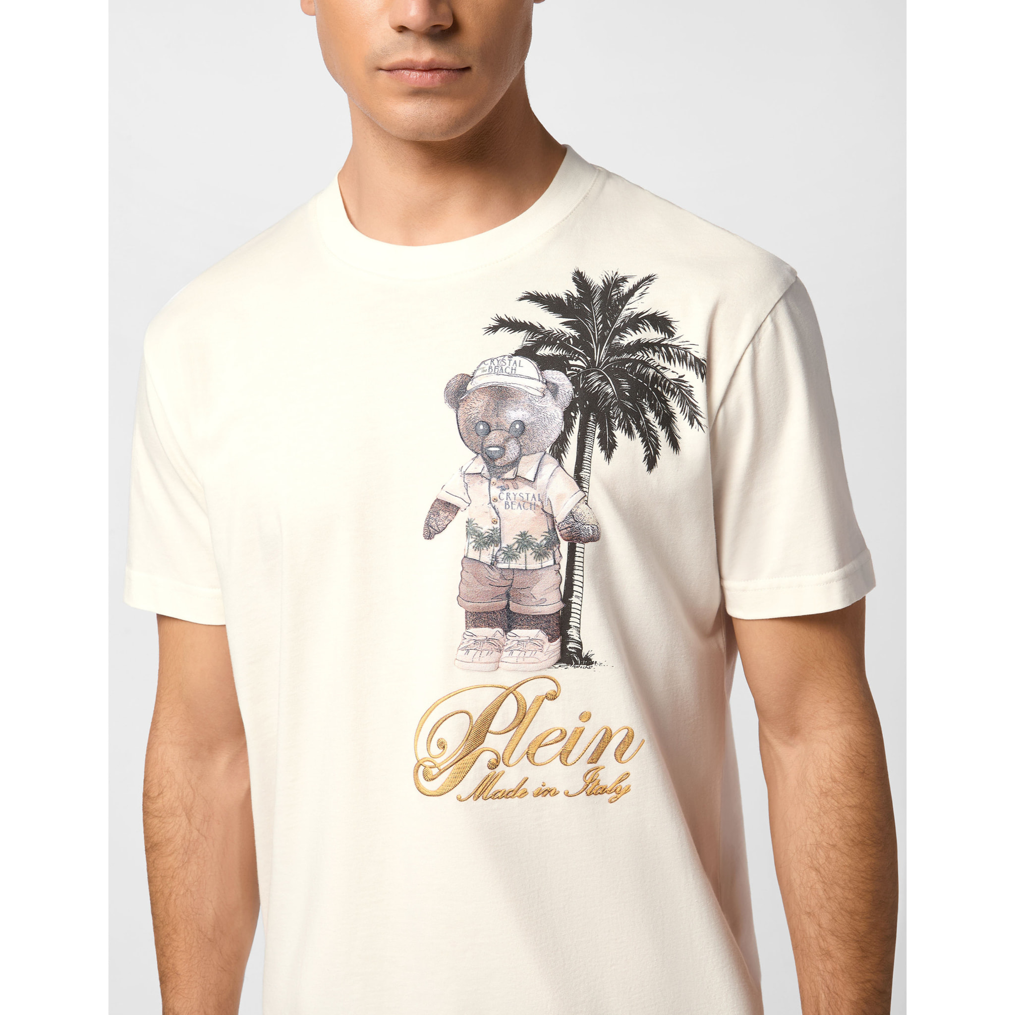 PHILIPP PLEIN Camiseta Cuello Redondo Ss TEDDY