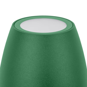 Eclipta II aplique verde con luz led blanco cálido 3000K