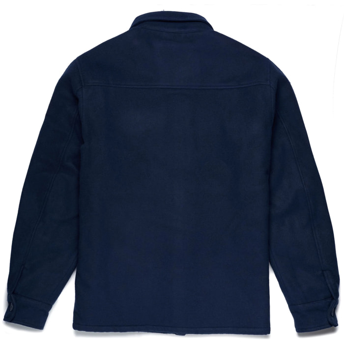 Kappa - Overshirt Uomo Blu - Mallan