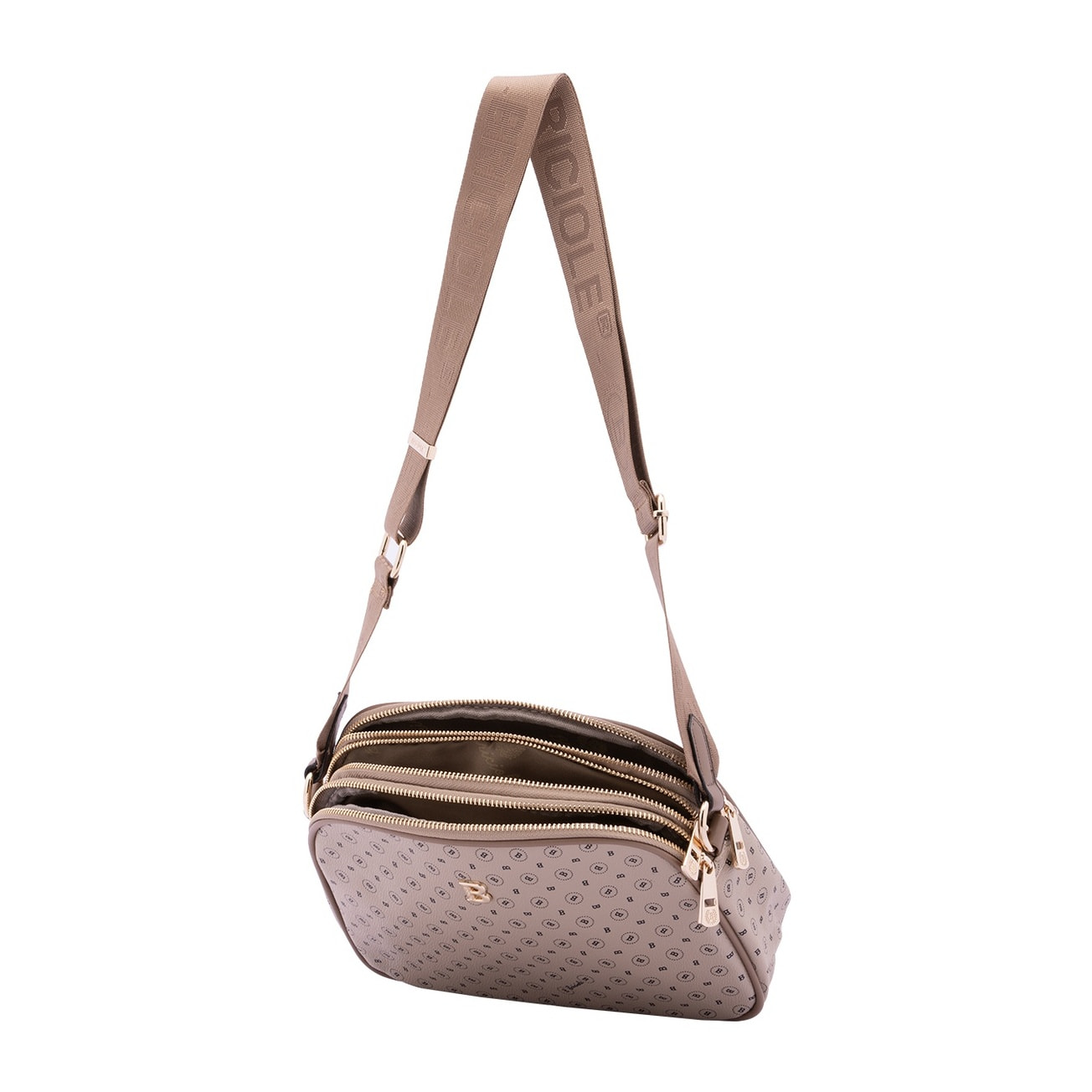 Borsa a tracolla da donna - Modello Mantova - Ecopelle - 19.0 x 26.0 x 9.0 cm