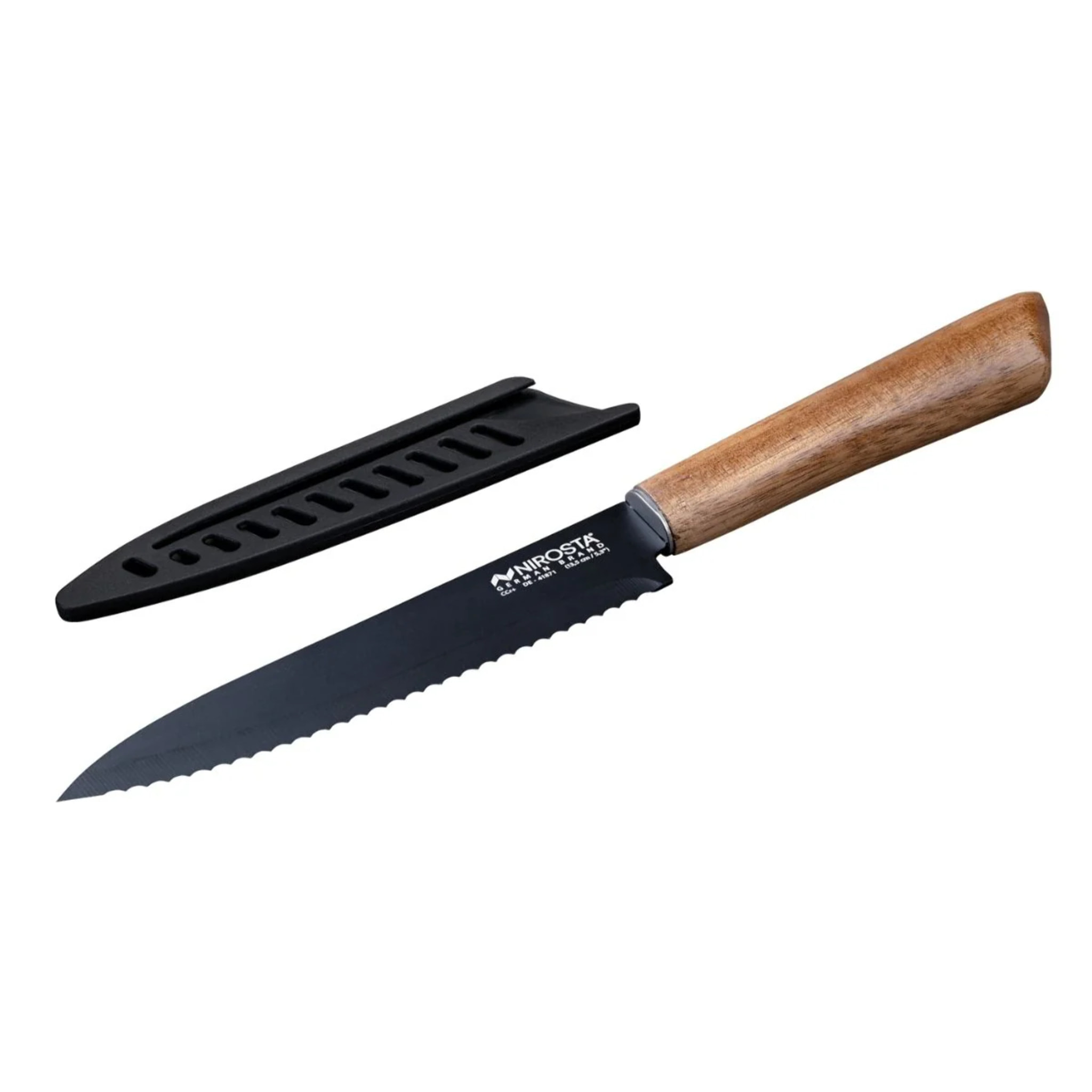 Couteau de cuisine lame crantée 24 cm Nirosta Flow