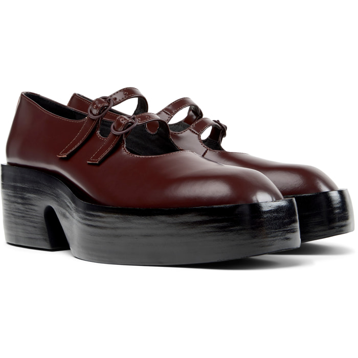 Ballerine - CAMPER Billie - Bordeaux - Pelle liscia