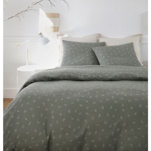 Parure housse de couette coton multicolore