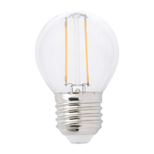 Bombilla G45 FILAMENTO E27 LED 2W 2700K