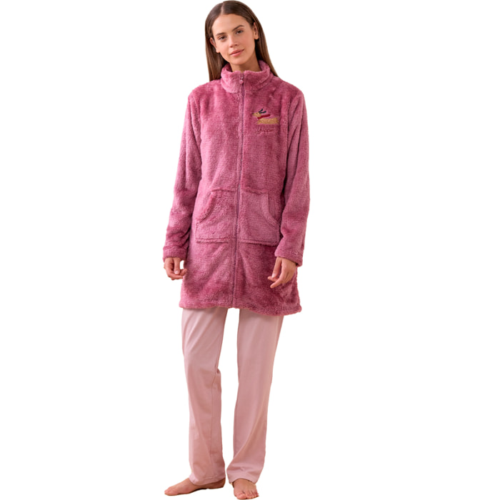 Vestaglia donna coral yuppy lurex Noidinotte