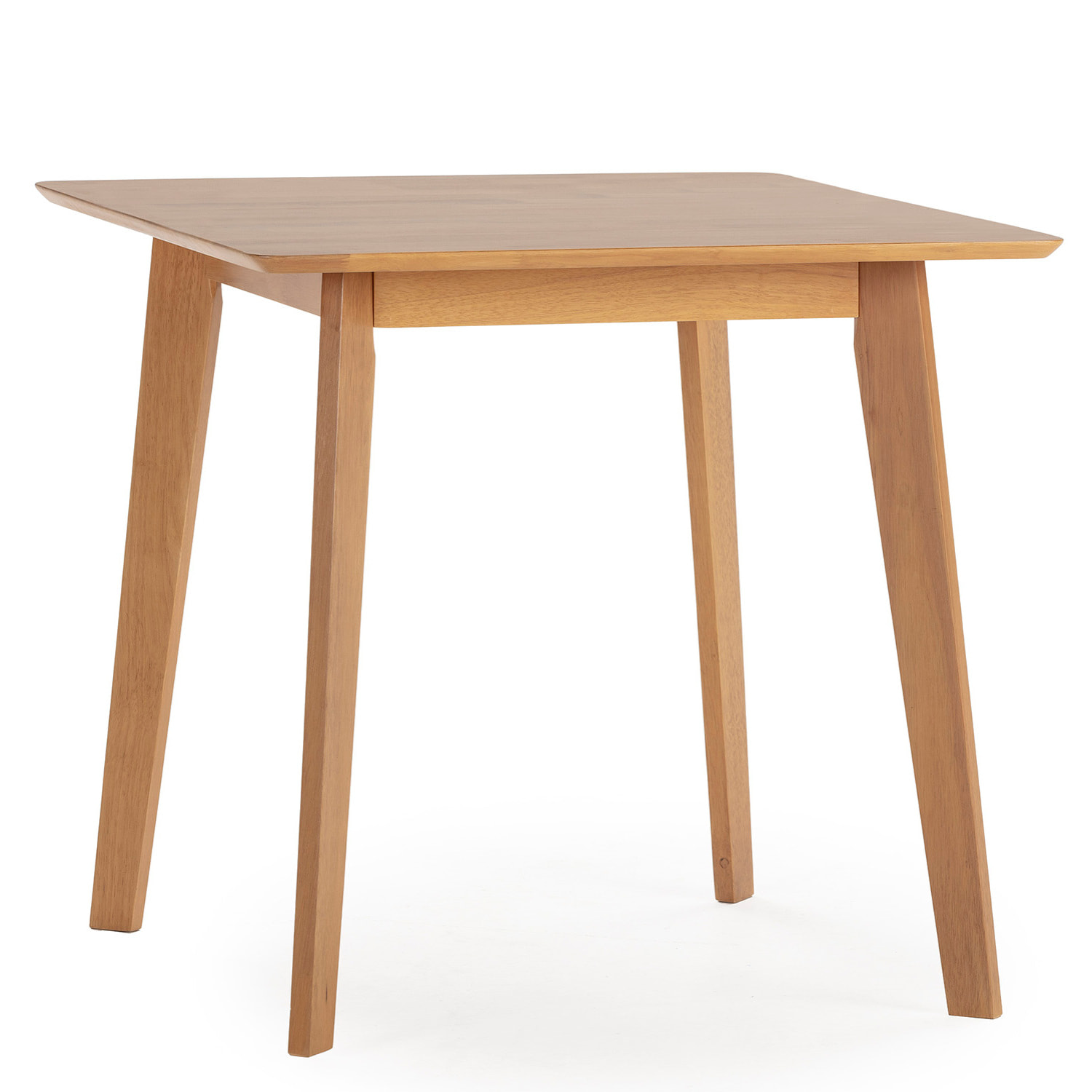 Juego de mesa 80x80 cm y 4 sillas de comedor Clarck