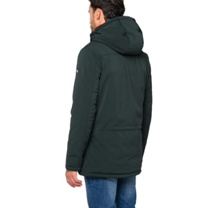 Parka NUSAKAN imbottito impermeabile verde scuro