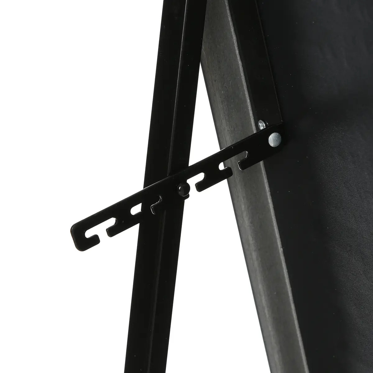 Miroir sur pied classique noir 37X157